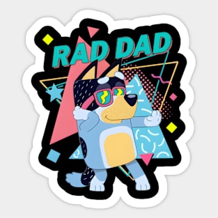 Rad Dad Fiesta Sticker